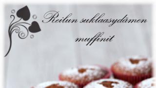Reilun suklaasydämen muffinit