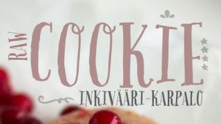 Helpot Inkivääri-karpalo Cookiet (Raw)