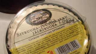 Safkablogi Testaa: (Eineshyllylöytö) Sitruuna-Juustokakku Jälkiruoka
