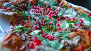 Pulled Lamb pizza