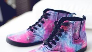 Galaxy shoes