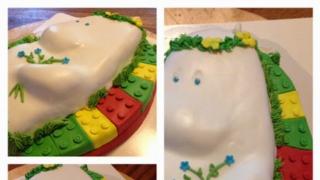 Muumi & Lego - kakku