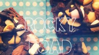 Rocky road brownies