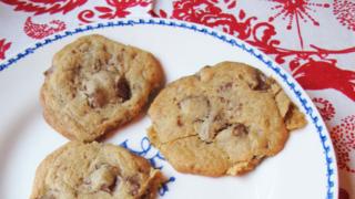 Törkeän hyvä chocolate chip cookies