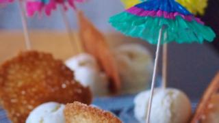 Edelleen Karibian makuja: piña colada -jäätelö