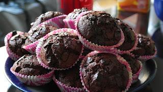 Todella suklaiset muffinssit (gluteeniton)