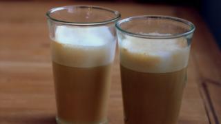 Kookoskahvi - Latte ilman maitoa