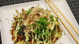 Okonomiyaki (Osaka style)