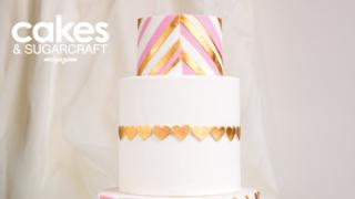 Wedding cake in Cakes & Sugarcraft -magazine!