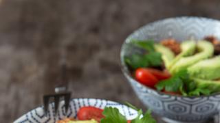 Nopea arkiruoka: Tomaattinen kvinoa-papupata