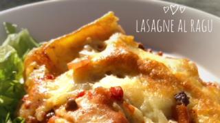 Mehevä Lasagne al Ragú
