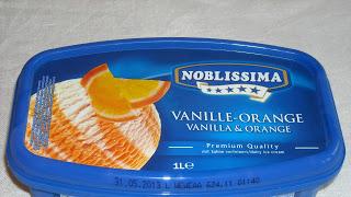 Lidl: Noblissima: Vanille-Orange jäätelö