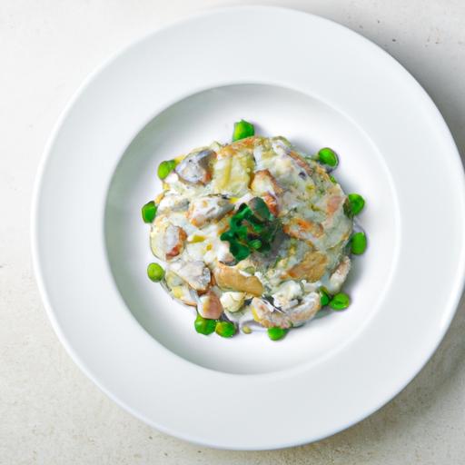 Kermainen kana-pasta