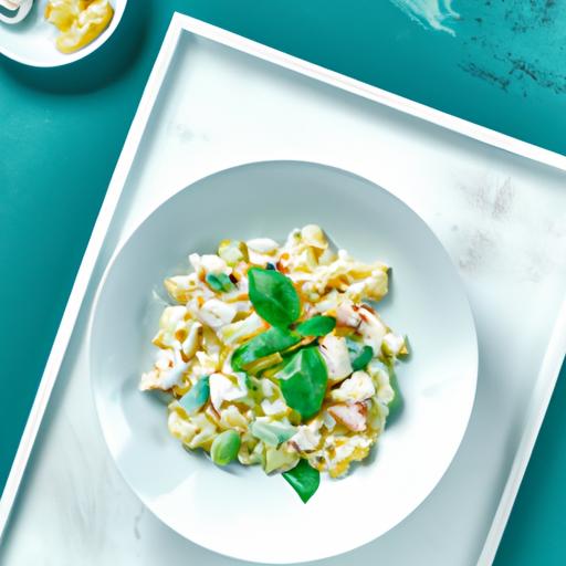 Kermainen kana-pasta