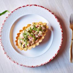 Kermainen Lohi-Pasta
