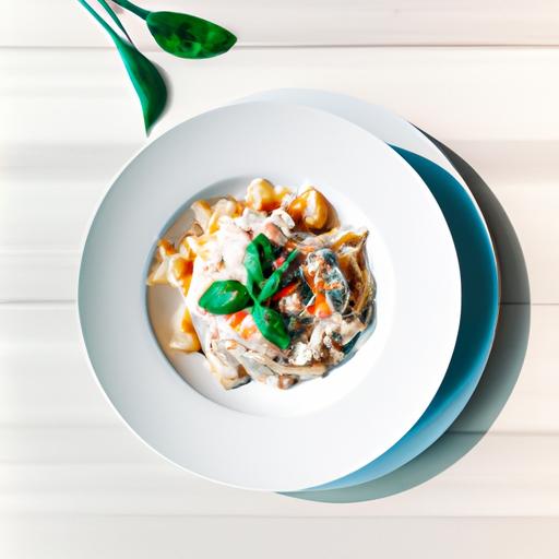 Kermainen sienipasta